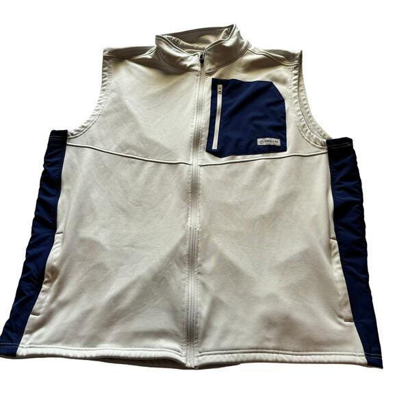 Magellan Outdoors Men’s FishGear Shore and Line Fishing Vest Navy Gray Size 3XL - Picture 1 of 5